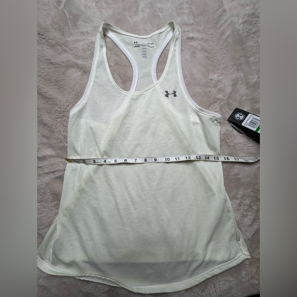 2 for $20// Under Armour Pale Yellow Tank Top